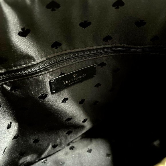 NWT $360 Kate Spade Patterson Drive Medium Dome Satchel Bag Black Leather Gold - Picture 9 of 13